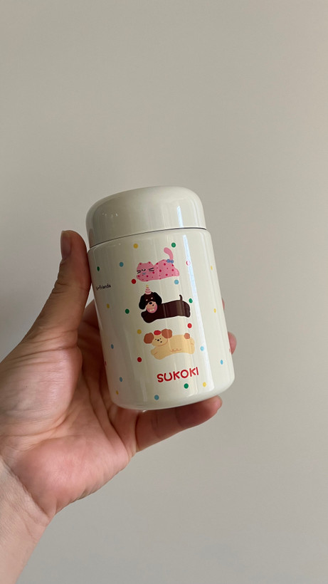 تراولماگ برند سوکوکی طرح عروسکی حجم ۲۲۰ میل