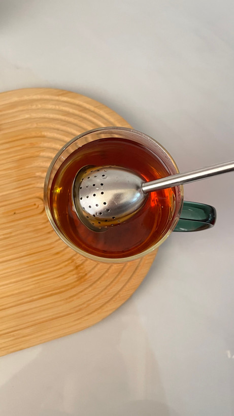 صافی چایی و دمنوش استیل سوپاپی